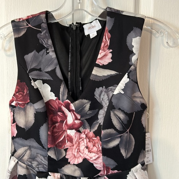 NWT Sleeveless cocktail dress with lace bottom. - Picture 3 of 6